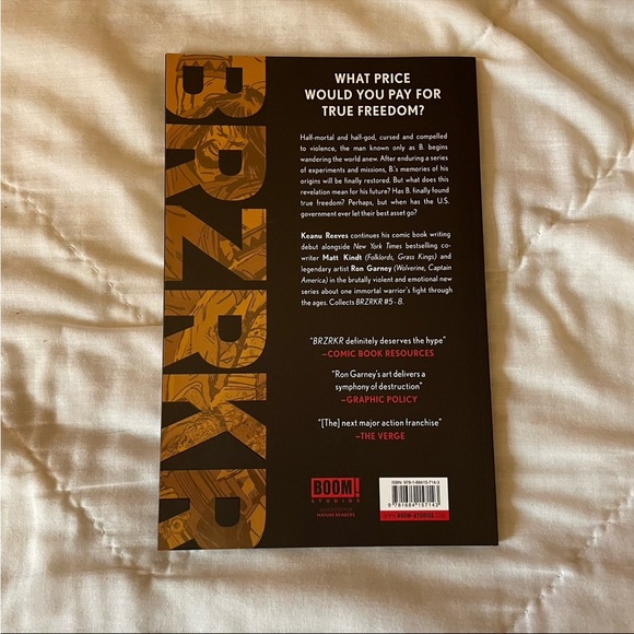 🛑SOLD🛑 BRZRKR Kickstarter Exclusive Volumes 1 2 3 Keanu Reeves - Picture 6 of 11